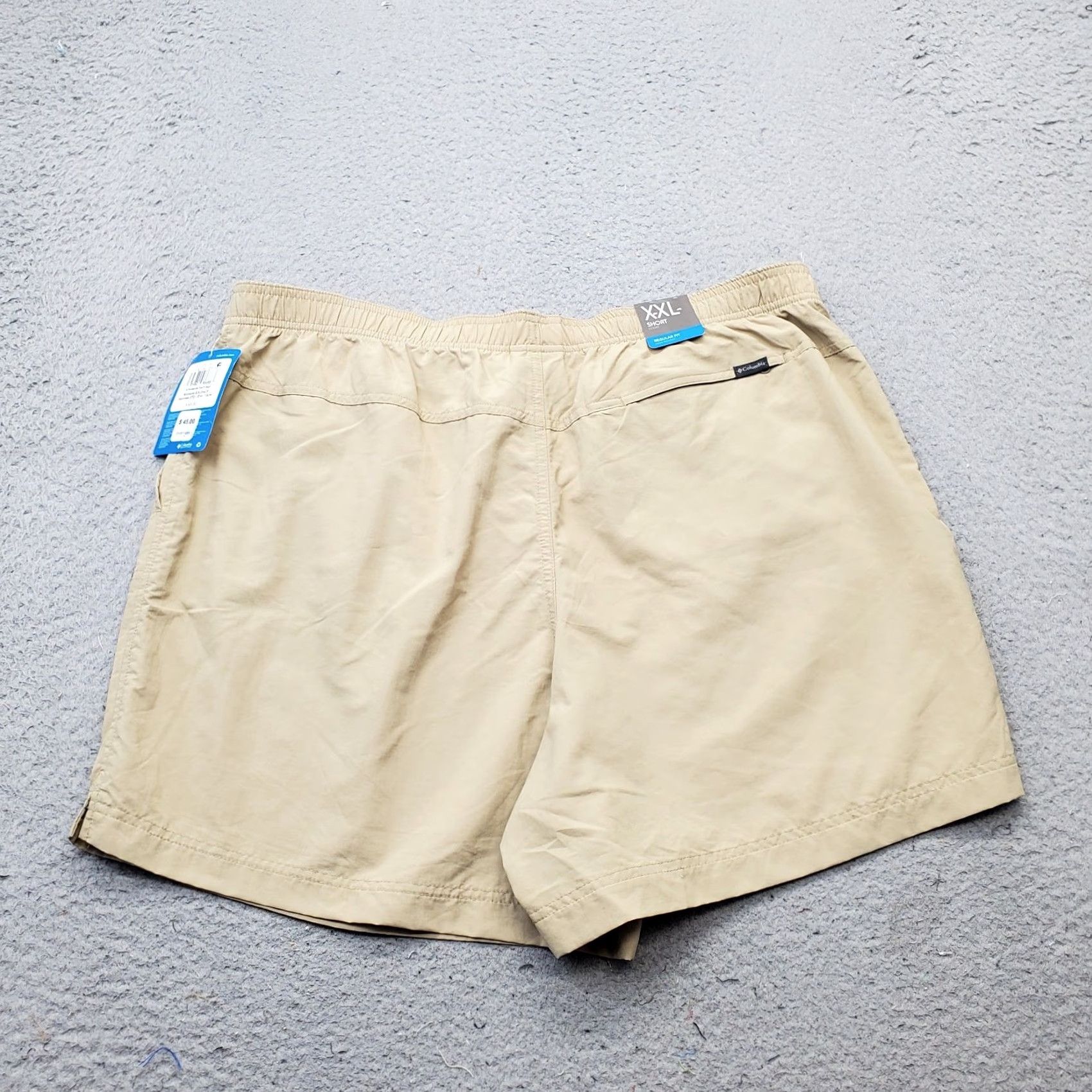 Vintage Columbia Womens Shorts Brown Regular Fit Elastic Waist XXL Pocketville Trail Shorts Size 40" / US 18 - 2 Thumbnail