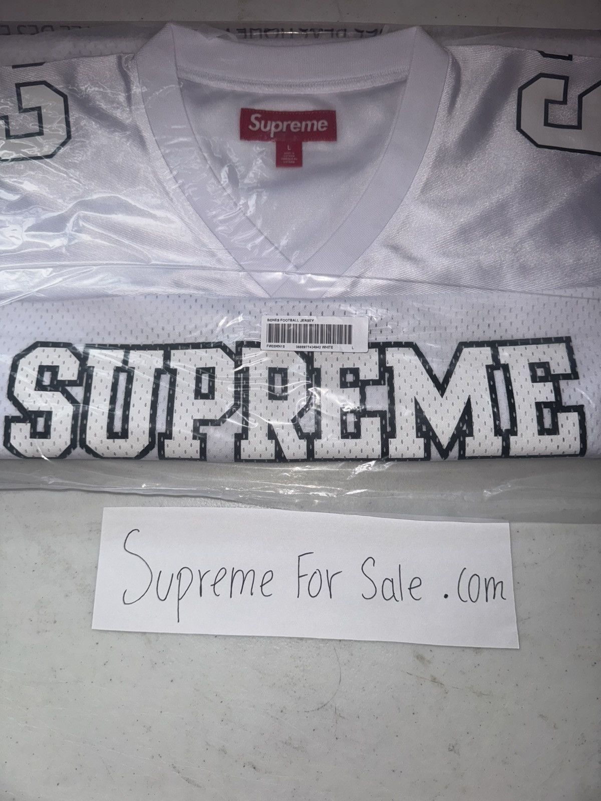 Supreme Supreme Bones Football Jersey Size US L / EU 52-54 / 3 - 4 Thumbnail