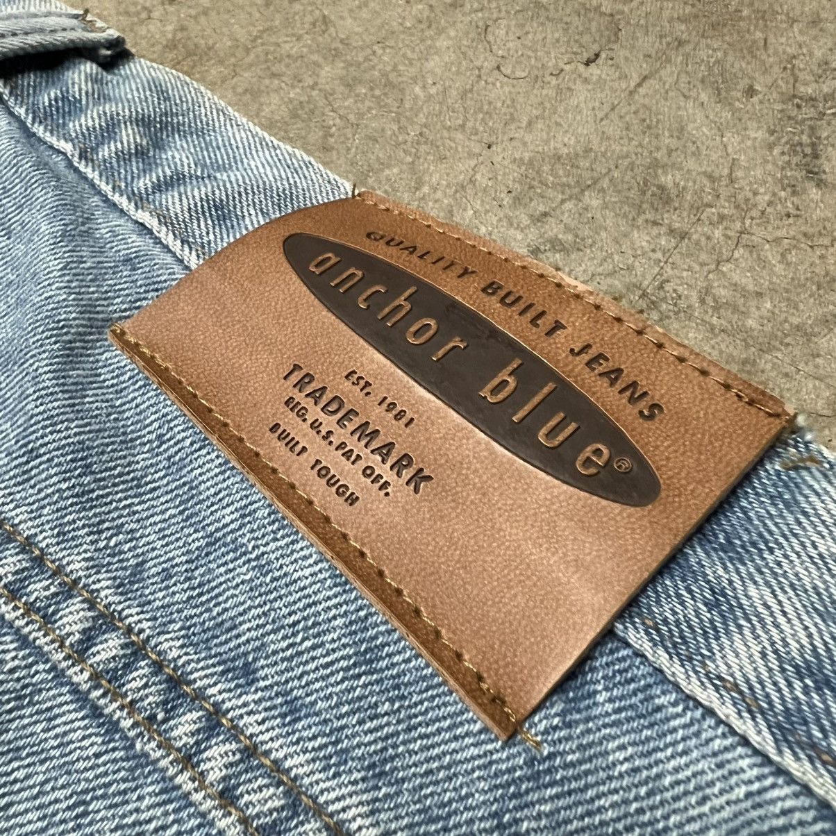 Anchor Blue × JNCO × Southpole Vintage 2000’s Anchor Blue BAGGY Denim Jeans Size US 36 / EU 52 - 3 Thumbnail