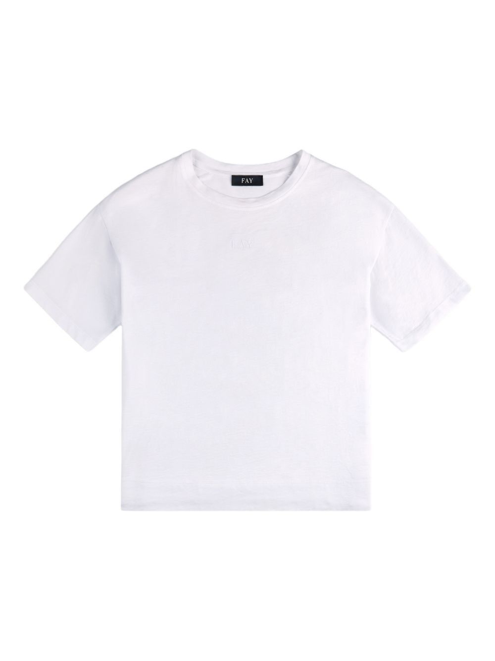 Fay COTTON T-SHIRT Size XS / US 0-2 / IT 36-38 - 1 Thumbnail