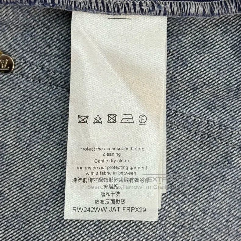 Louis Vuitton Louis Vuitton Washed blue checkerboard presbyopic leather Size US 36 / EU 52 - 6 Thumbnail