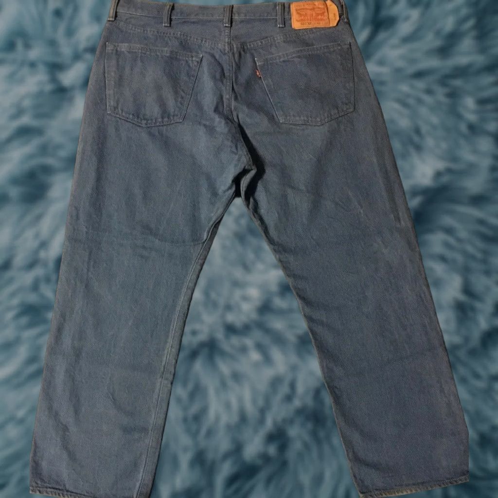 Levi's Levi's 501XX Faded Button Fly Jeans 38 Jeans Men Blue Denim Distressed 90s Vintage Straight Jeans Mens Size US 38 / EU 54 - 1 Thumbnail