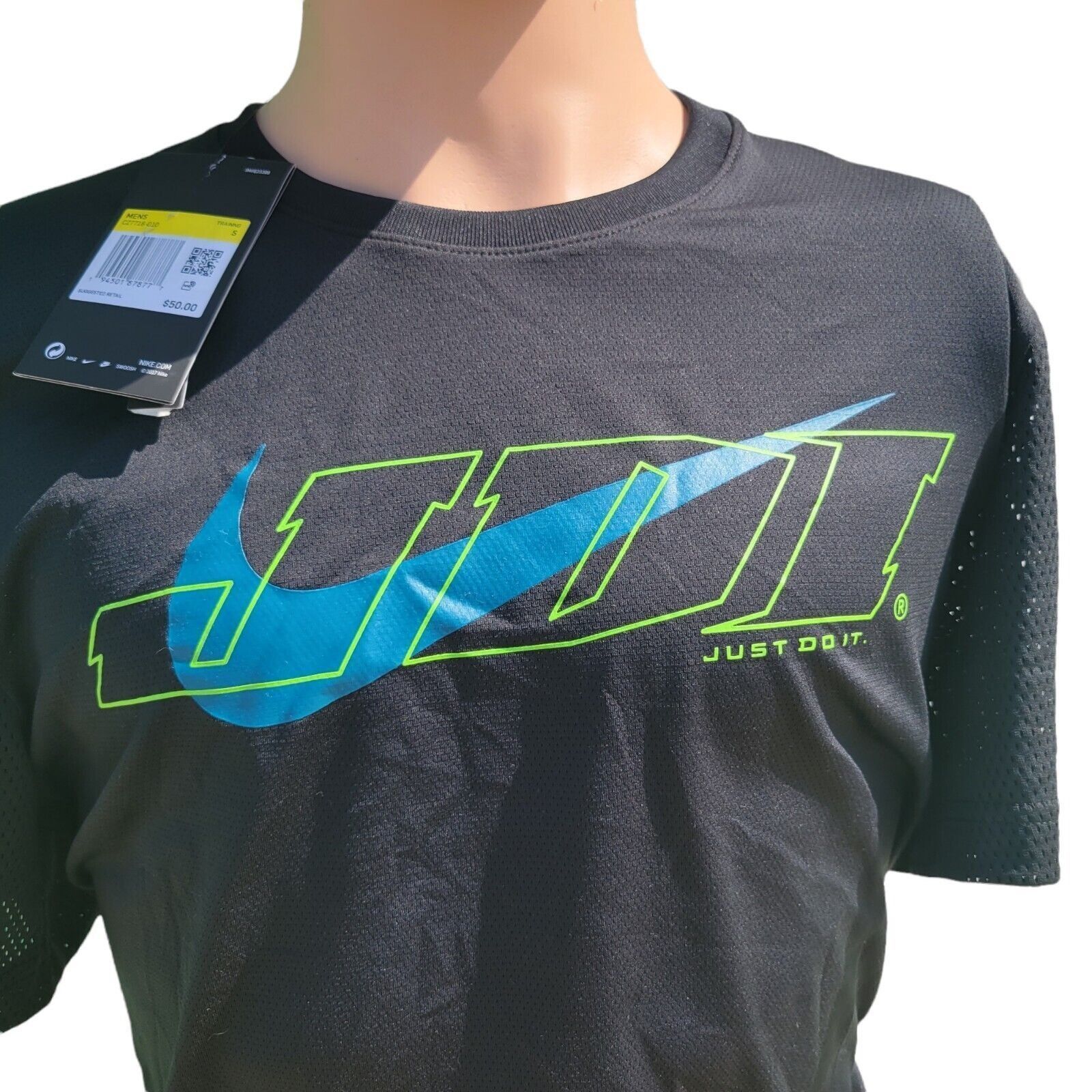 Nike Men's Nike Athletic Dri-fit Training Shirt. Size Small. Size US S / EU 44-46 / 1 - 4 Thumbnail