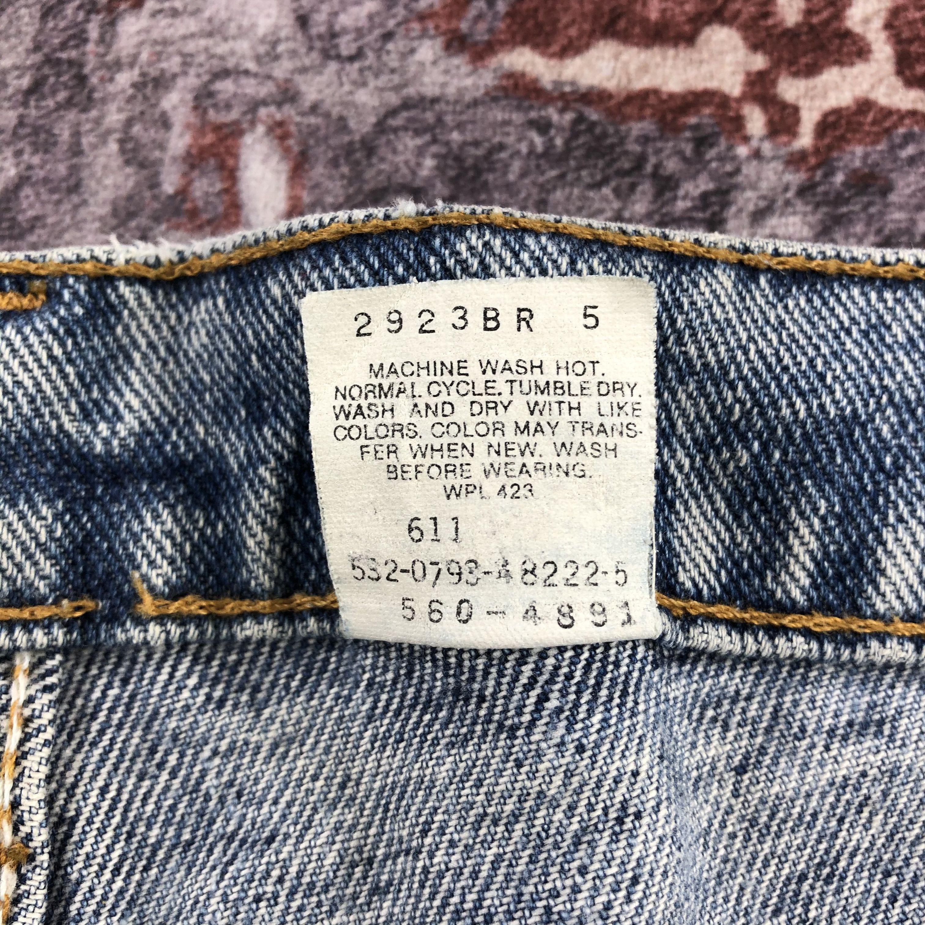 Levi's × Vintage 90s Vintage Light Wash Levis 560 Jeans-JM2499 Size US 36 / EU 52 - 13 Thumbnail