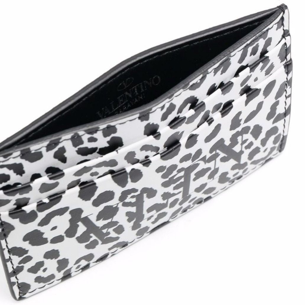 Valentino Valentino Leopard Print Cardholder Size ONE SIZE - 3 Thumbnail