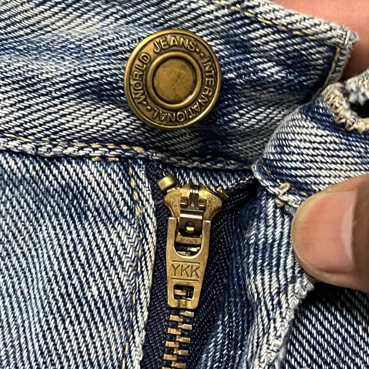 Japanese Brand Vintage Keizo Jeans Denim Cargo Jeans Size US 33 - 5 Thumbnail