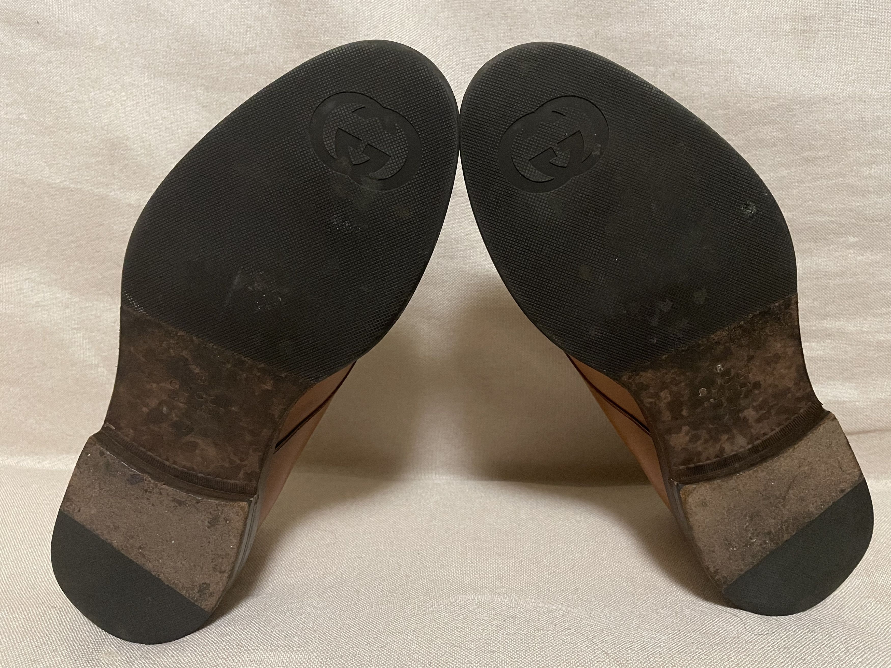 Gucci GUCCI casual formal brown leather shoes Size US 7 / EU 40 - 5 Thumbnail