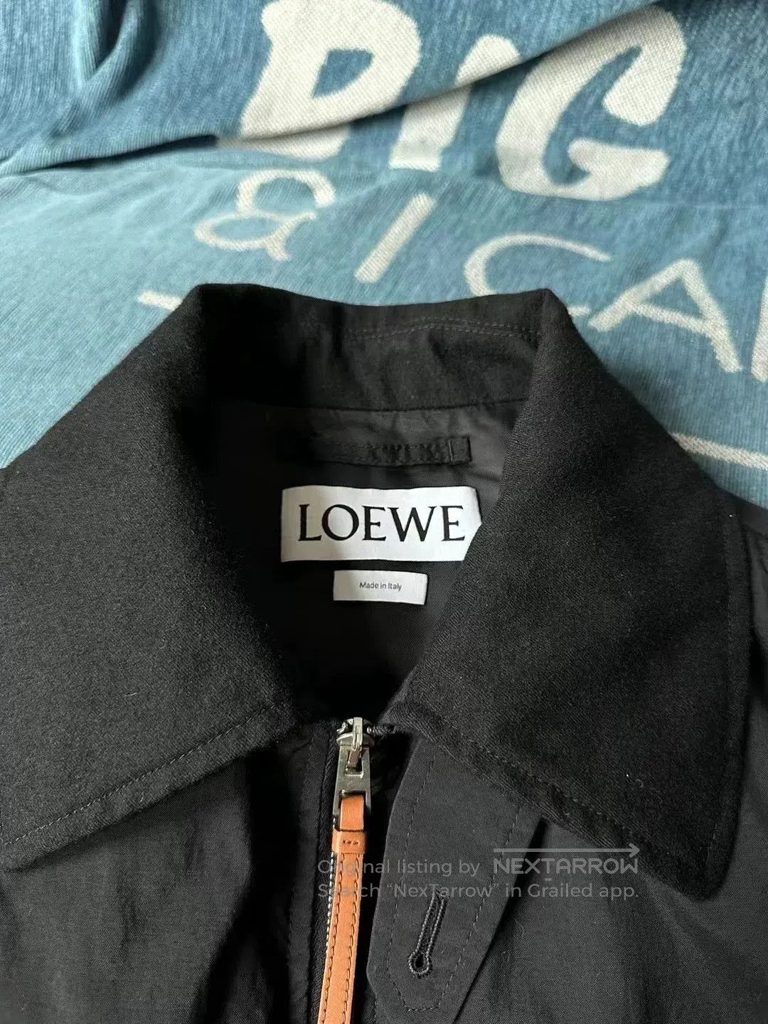 Loewe loewe cotton bomber jacket for men. Size US L / EU 52-54 / 3 - 3 Thumbnail