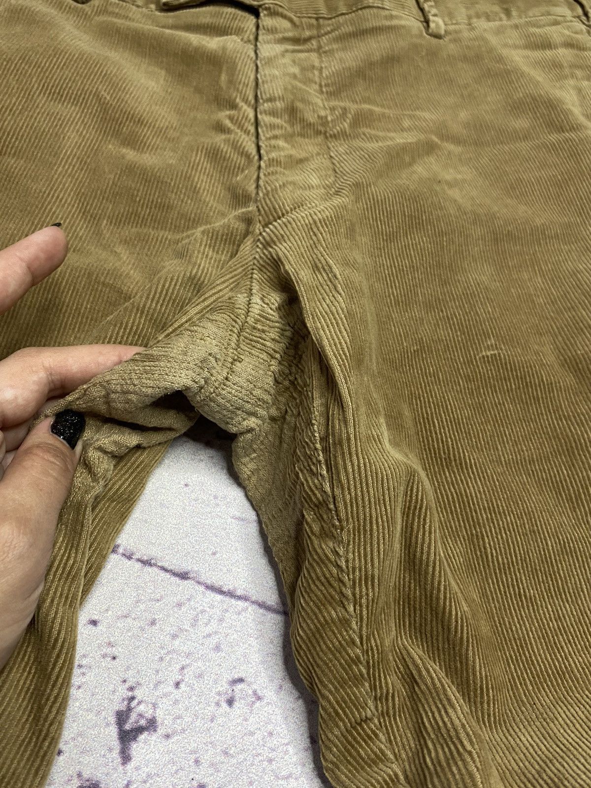 Polo Ralph Lauren Men's vintage velvet pants Polo Ralph Lauren Brown/Gold Size US 36 / EU 52 - 11 Thumbnail