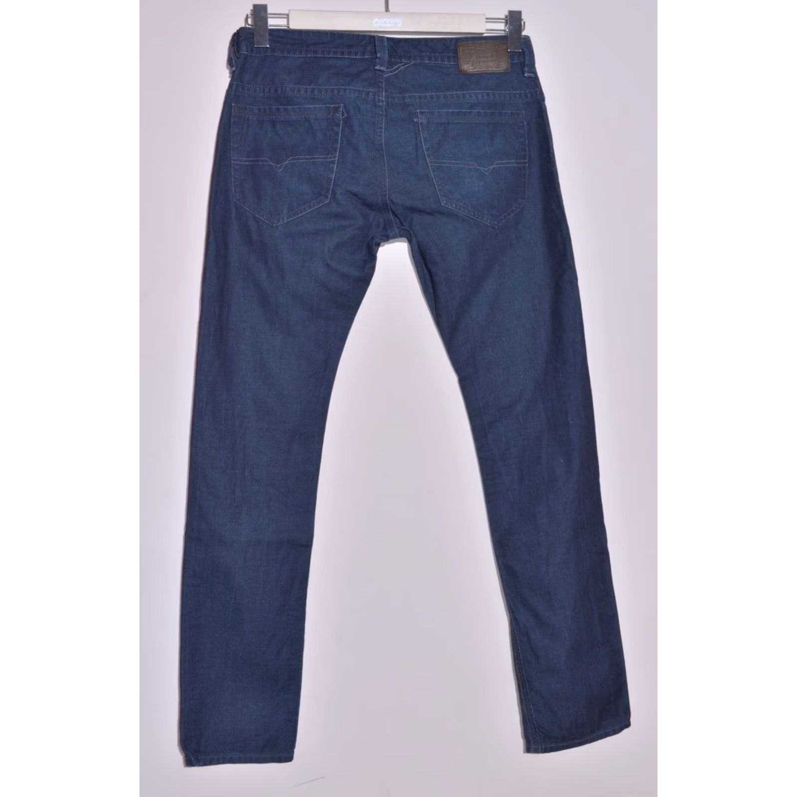 Diesel Diesel Thavar 0661D Men’s Dark Wash Blue Slim Skinny Denim Jeans W32 L34 Size US 32 / EU 48 - 3 Thumbnail