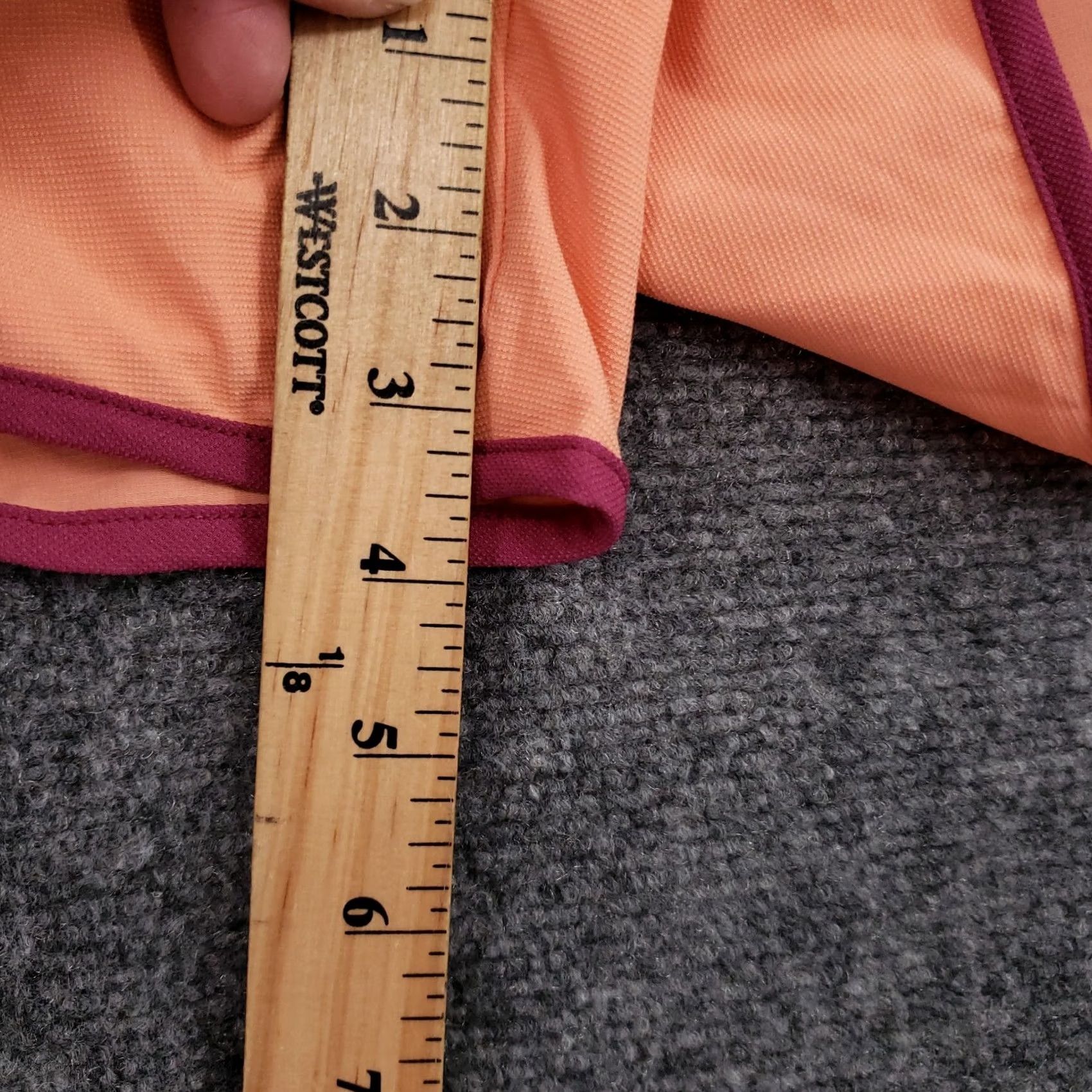 Vintage Gillz Shorts Womens L Large Orange Elastic Mid Rise Pull On Athletic Active Gym Size 36" / US 14 / IT 50 - 7 Thumbnail