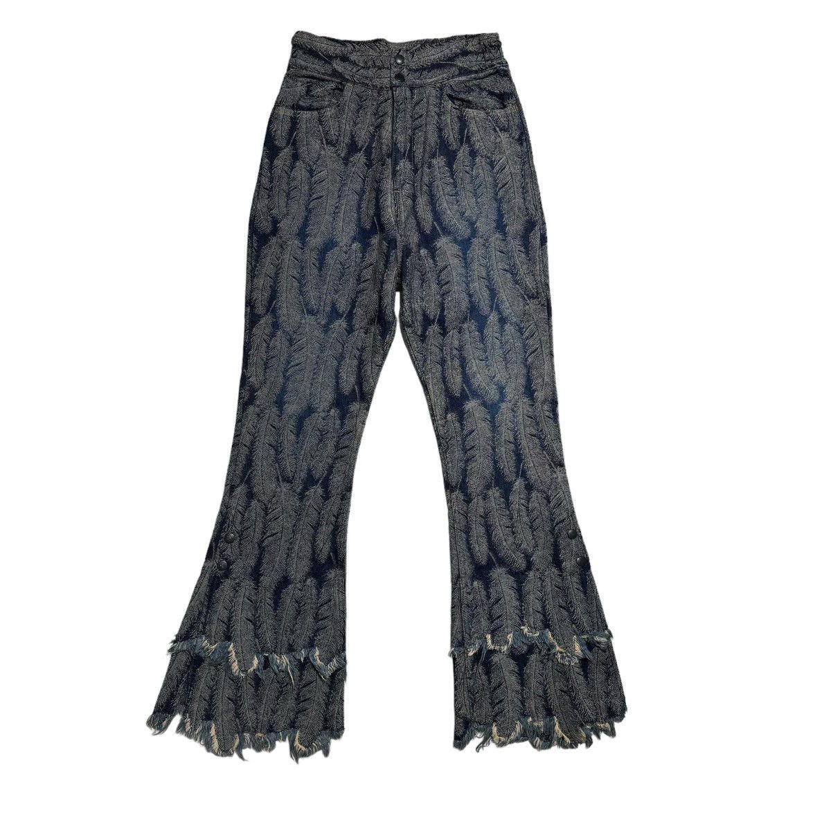 Kapital kapital Feather Bell Bottom Flare Pants EK-1220 Size US 27 - 1 Thumbnail