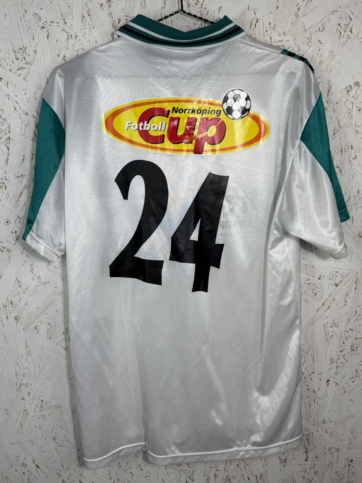 Adidas NWT Adidas Eneby Bollklub Norrkoping Player Issue #24 Jersey Size US M / EU 48-50 / 2 - 3 Thumbnail