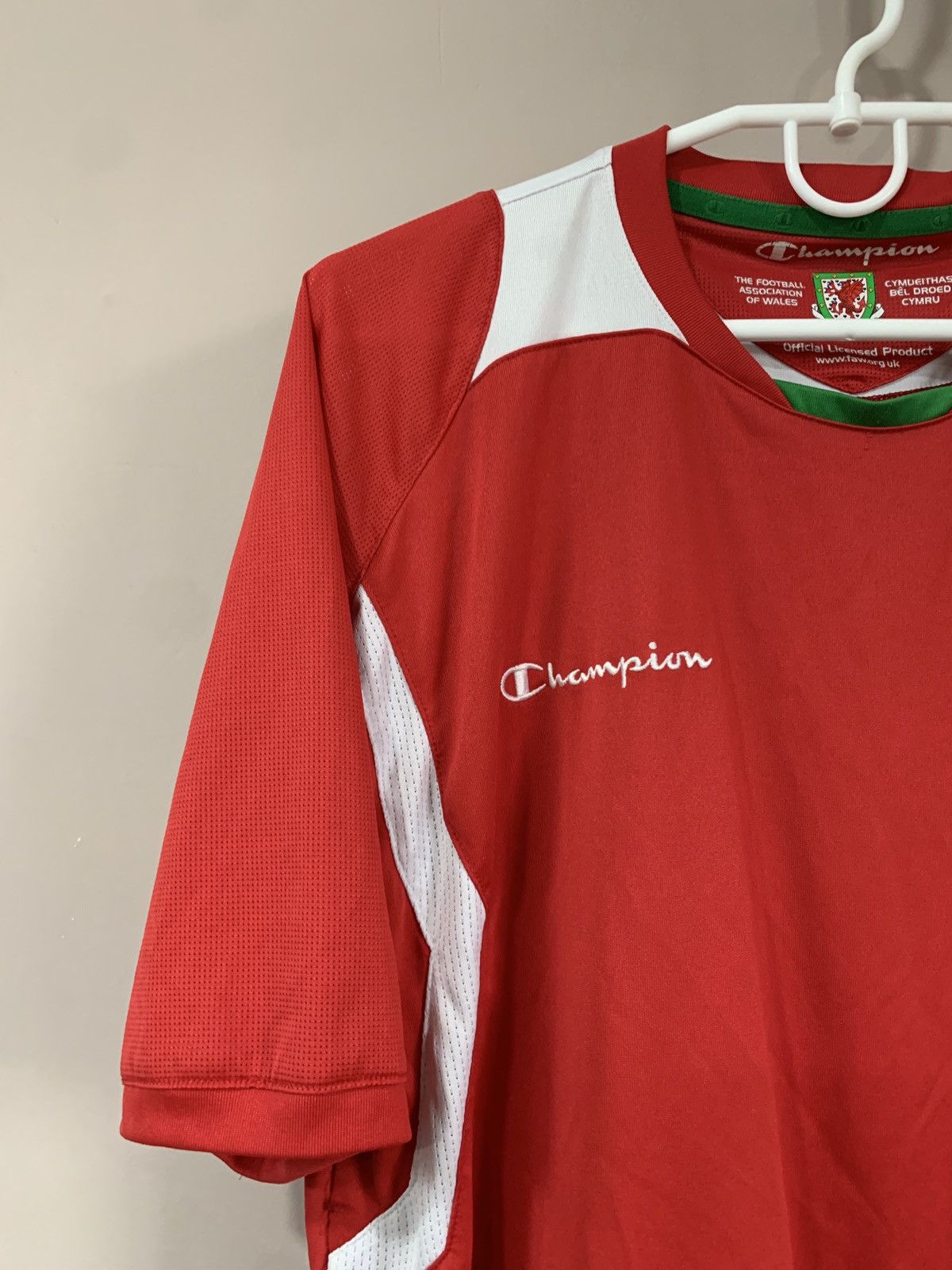 Champion × Vintage Wales Home Football Shirt Vintage Champion Soccer Jersey XL Size US XL / EU 56 / 4 - 3 Thumbnail