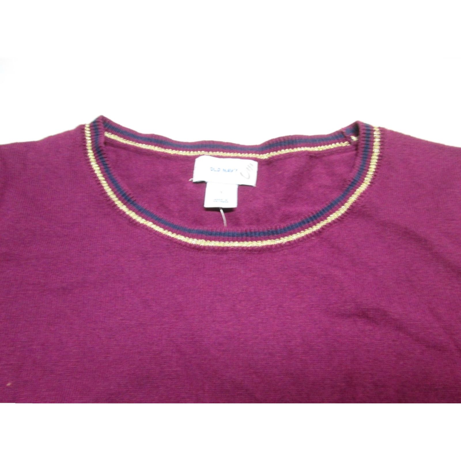 Old Navy Old Navy Womens Sweater Purple Crew Neck Long Sleeve Pullover S Casual NWT Size S / US 4 / IT 40 - 4 Thumbnail