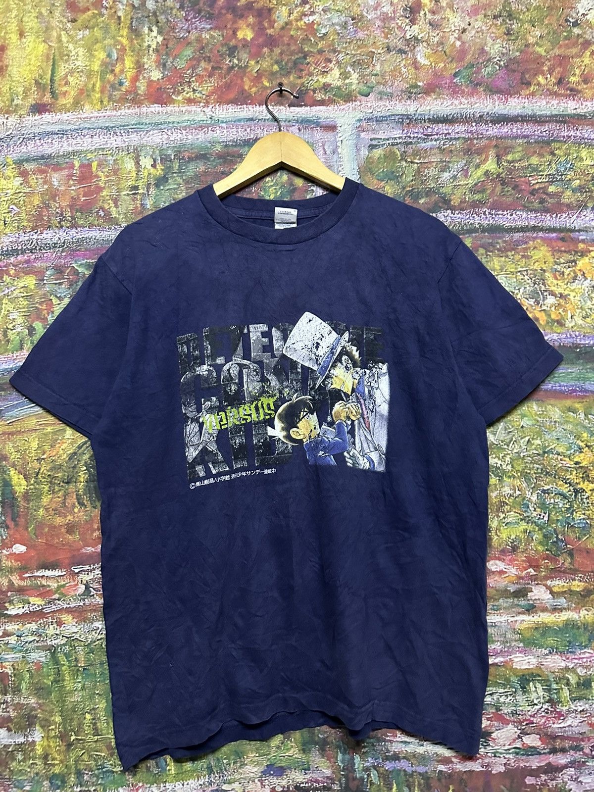 Japanese Brand Vintage Anime Detective Conan Size US L / EU 52-54 / 3 - 4 Thumbnail