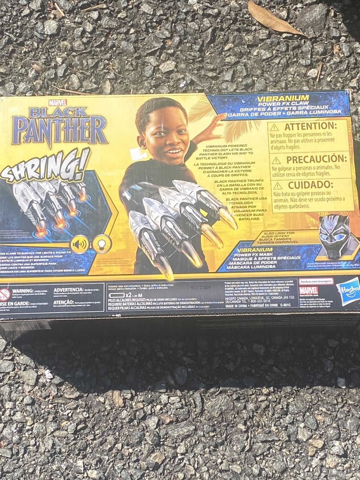Other Marvel Black Panther Vibranium Power FX Claw Slashing Sounds Size ONE SIZE - 5 Thumbnail