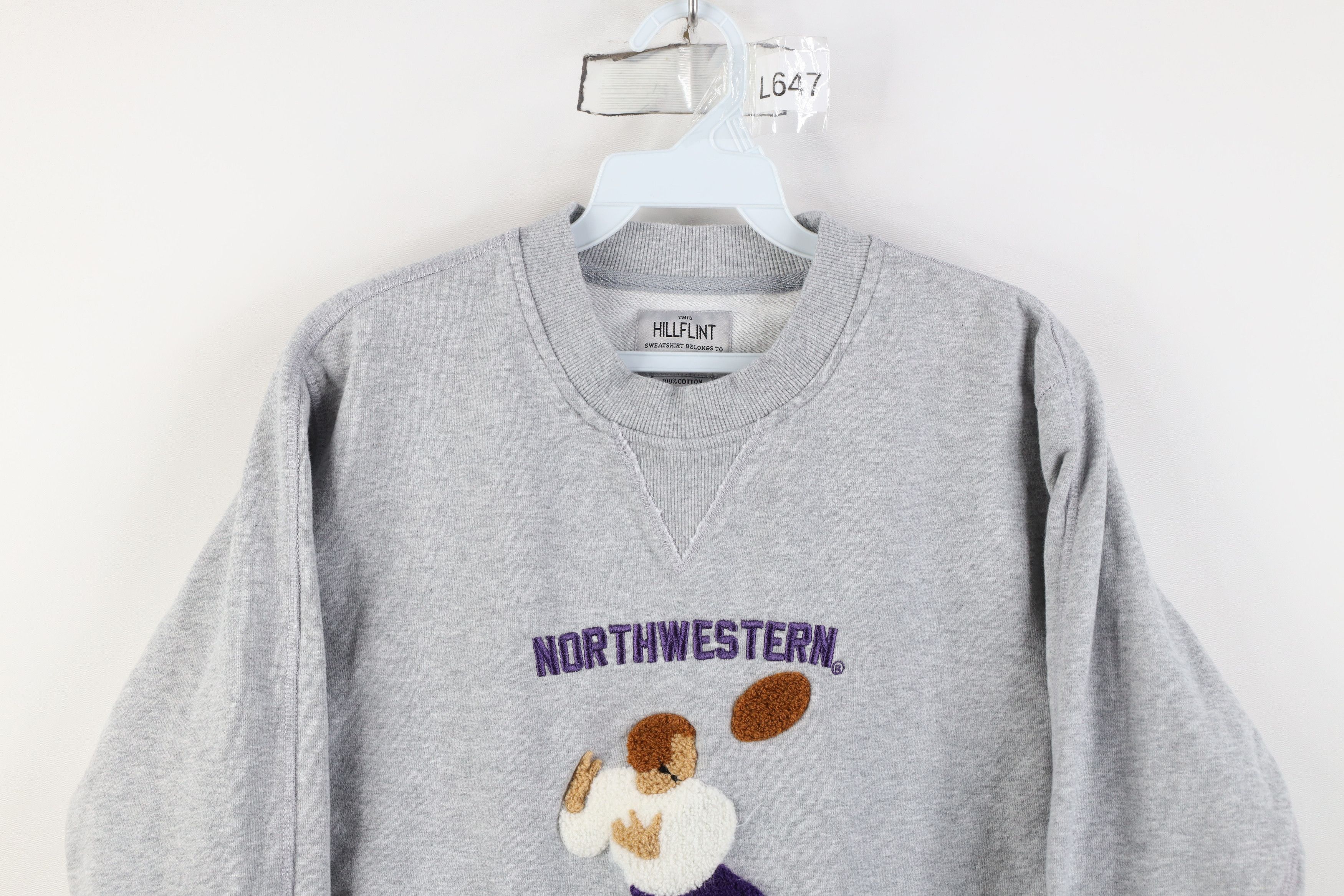 Hillflint Hillflint Patch Northwestern University Football Sweatshirt Size S / US 4 / IT 40 - 2 Thumbnail