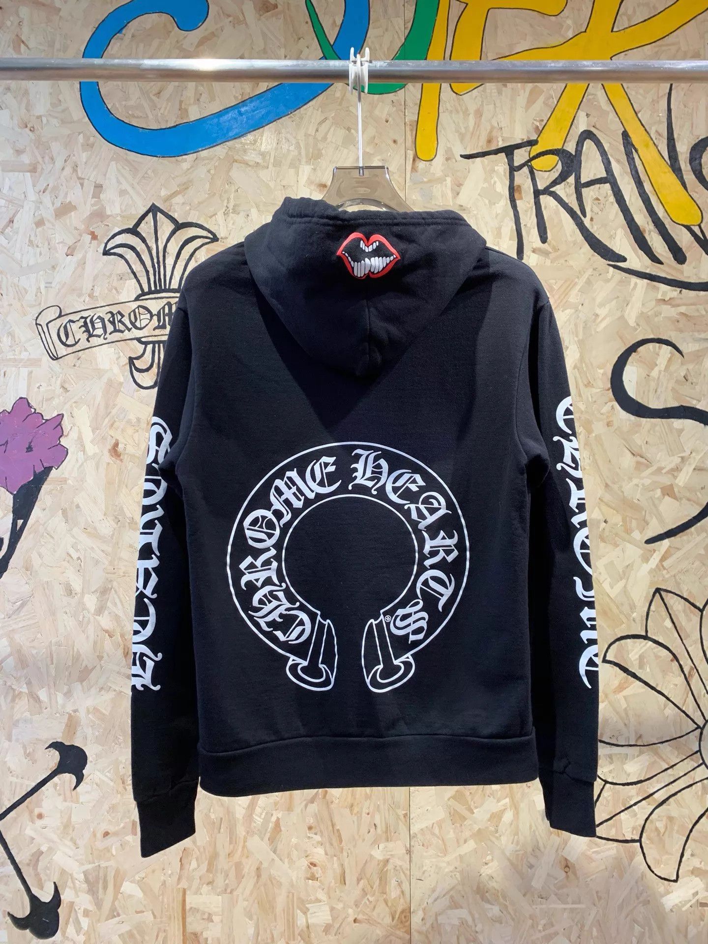 Chrome Hearts Chrome Hearts Mattyboy Black Horse Shoe Hoodie S Size US S / EU 44-46 / 1 - 6 Thumbnail