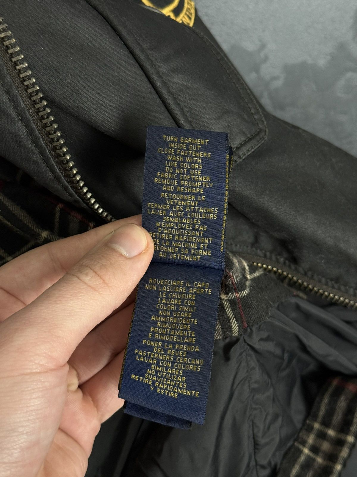 Vintage Polo Ralph Lauren Double Riders Oiled Leather Jacket SizeS-M Size US S / EU 44-46 / 1 - 23 Thumbnail