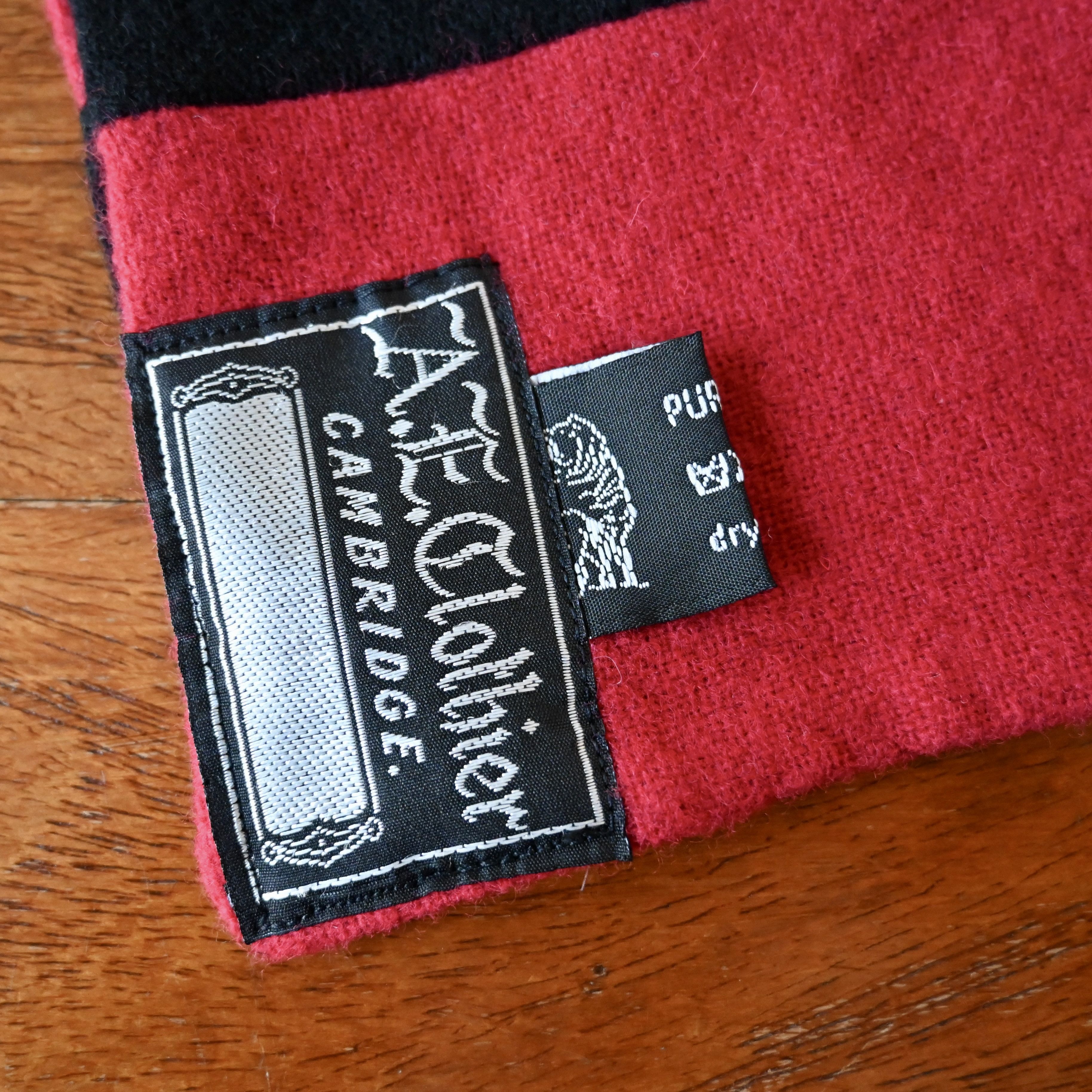 Other A.E.Clothier JESUS COLLEDGE CAMBRIDGE wool scarf, made in UK Size ONE SIZE - 12 Thumbnail