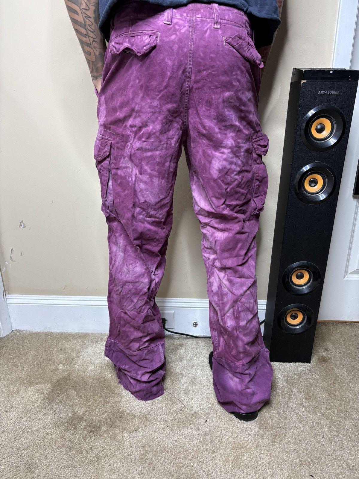 Vintage Custom Cargo Pants Size US 35 - 4 Thumbnail