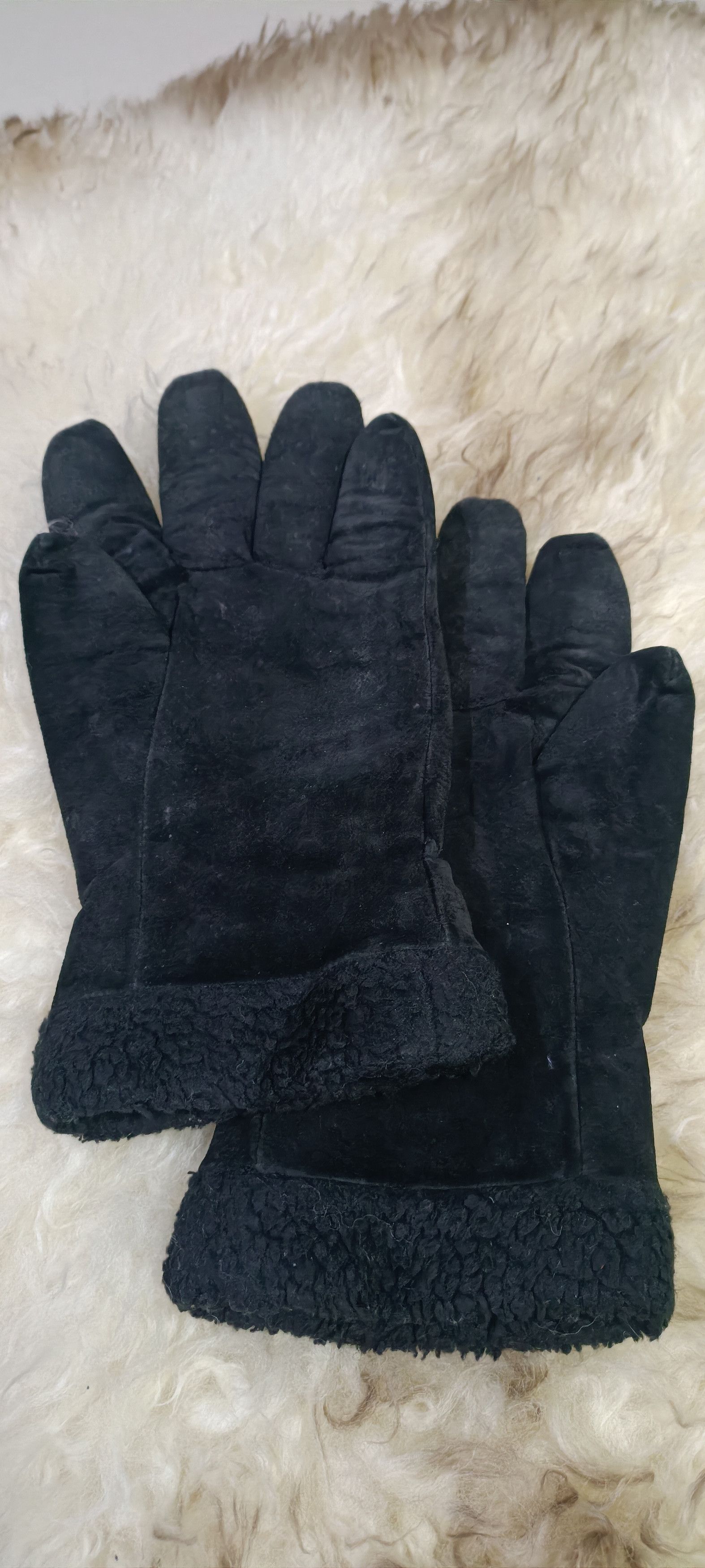 Jean Paul Gaultier Junior Gaultier Leather Gloves Size ONE SIZE - 4 Thumbnail