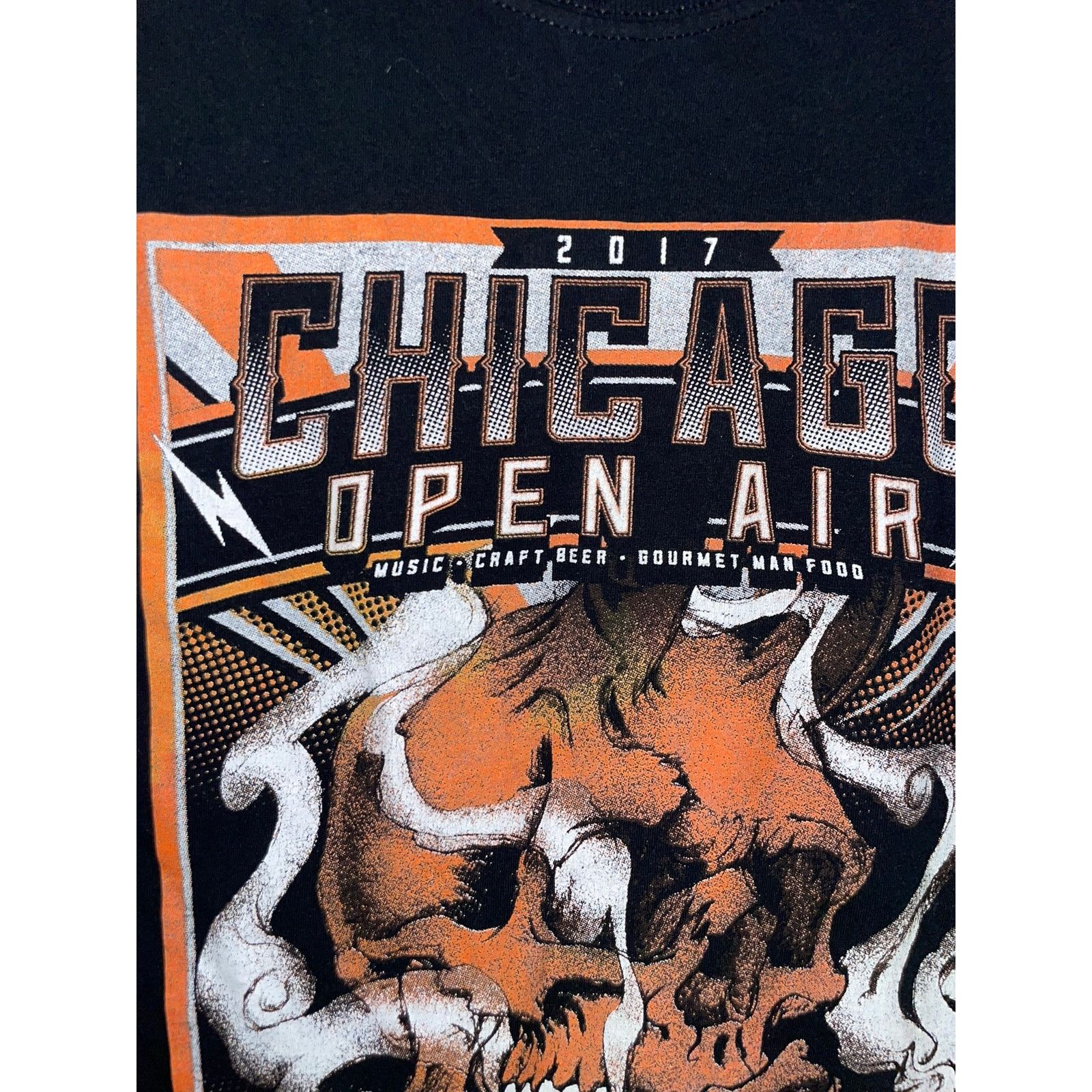 Gildan Chicago Open Air Shirt Concert Kiss Megadeth Korn Ozzy Tee S Size US S / EU 44-46 / 1 - 3 Thumbnail