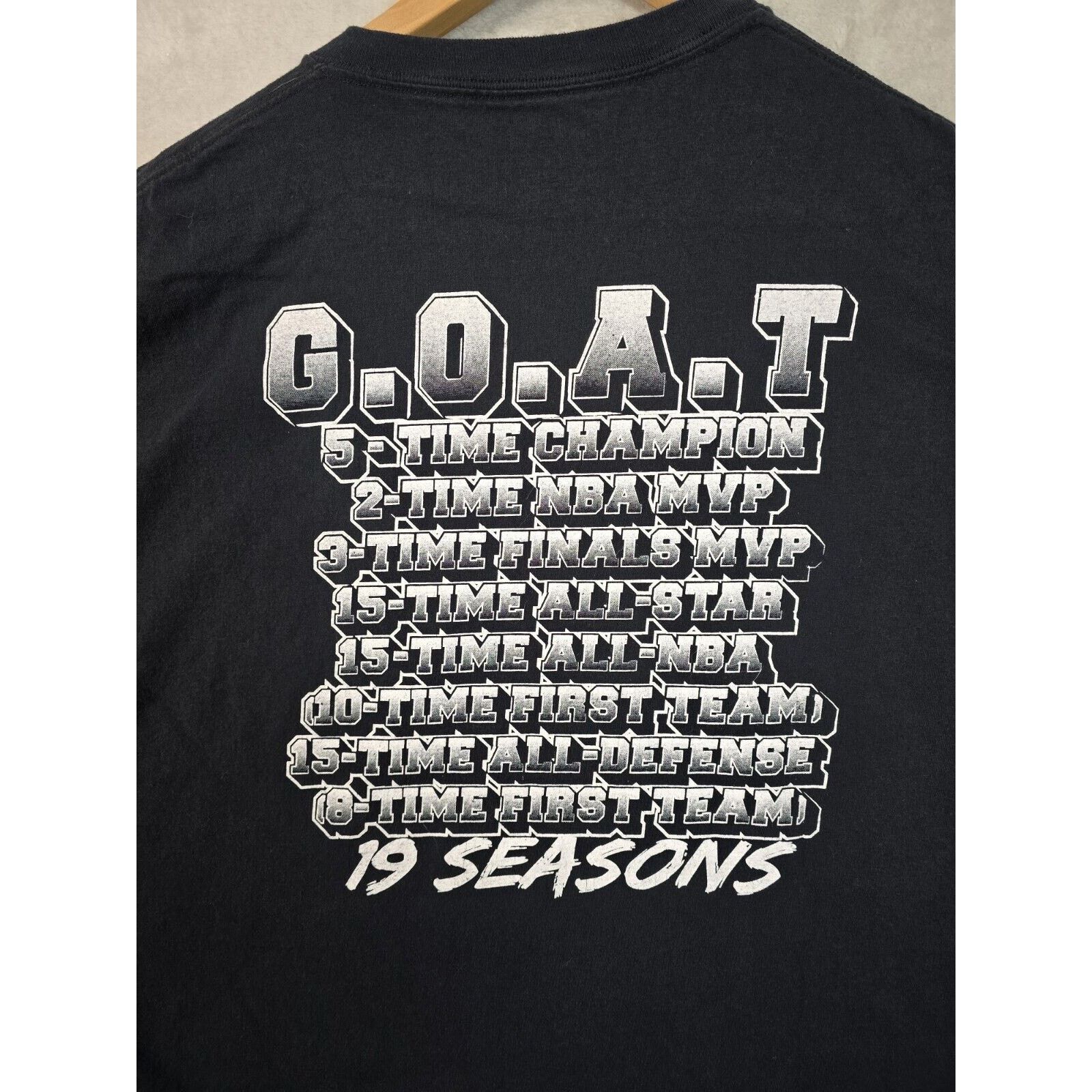 NBA San Antonio Spurs Tim Duncan G.O.A.T. Shirt XXL Vintage Y2K Size US XXL / EU 58 / 5 - 7 Thumbnail