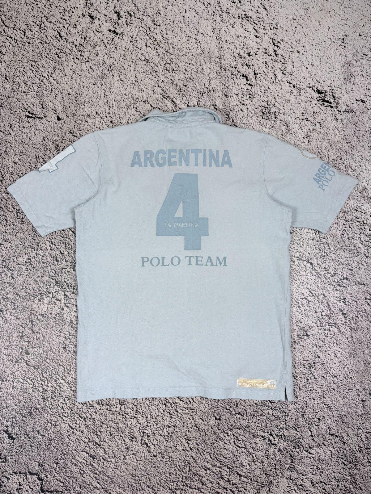 La Martina La Martina Argentina Polo Team World Championship Blue M Size US M / EU 48-50 / 2 - 2 Thumbnail