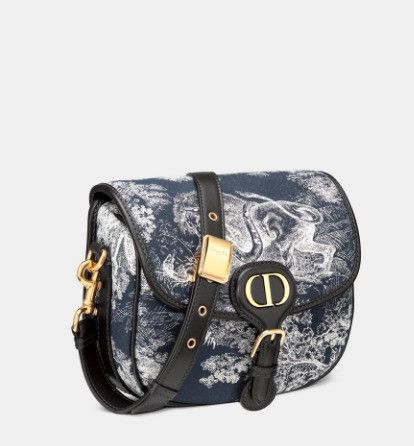 Dior o1w1db10924 Size: OS / Medium Bobby Bag in Blue Size ONE SIZE - 1 Thumbnail