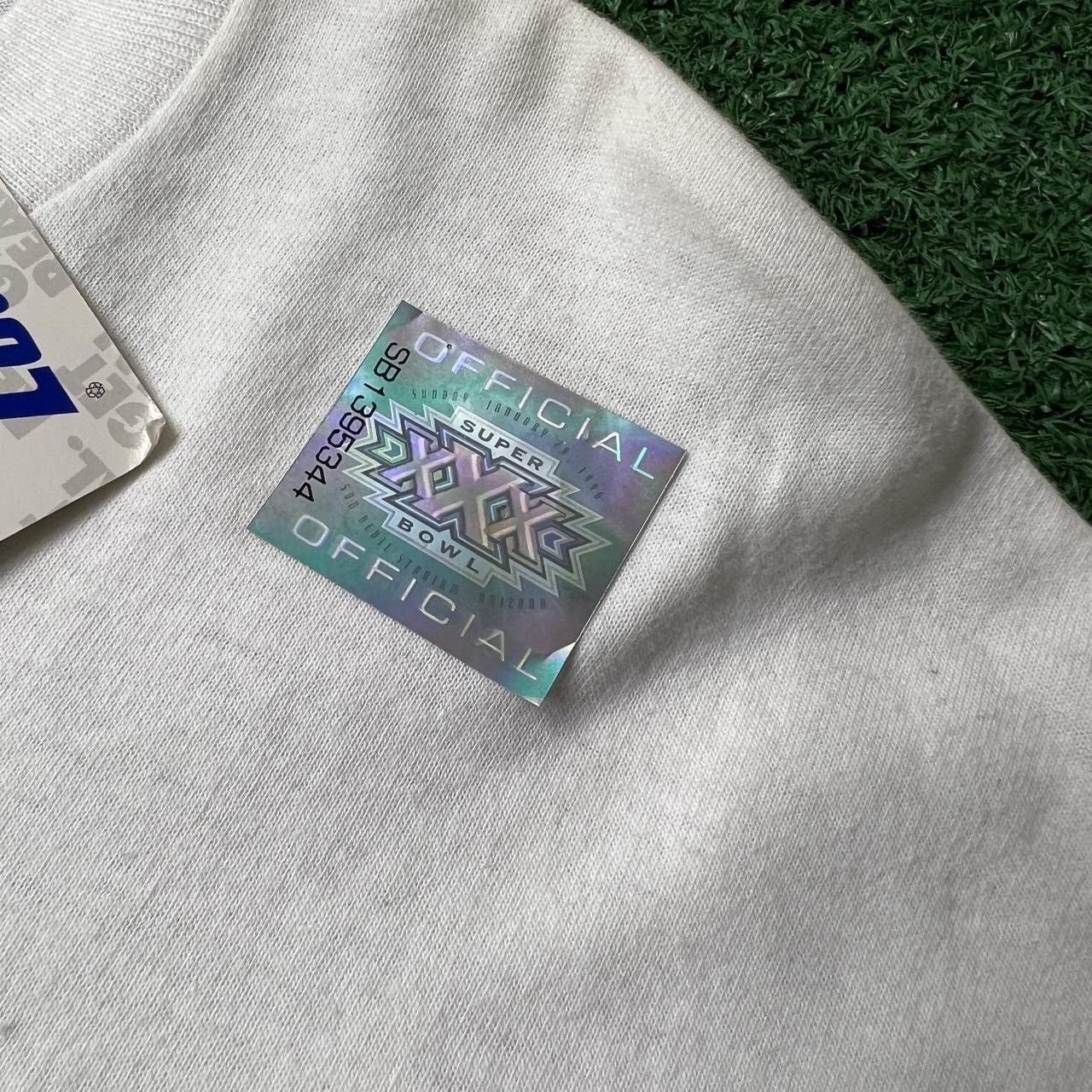 Logo Athletic × Vintage VTG DS 1995 Superbowl XXX T-shirt Cowboys vs. Steelers Size US L / EU 52-54 / 3 - 4 Thumbnail
