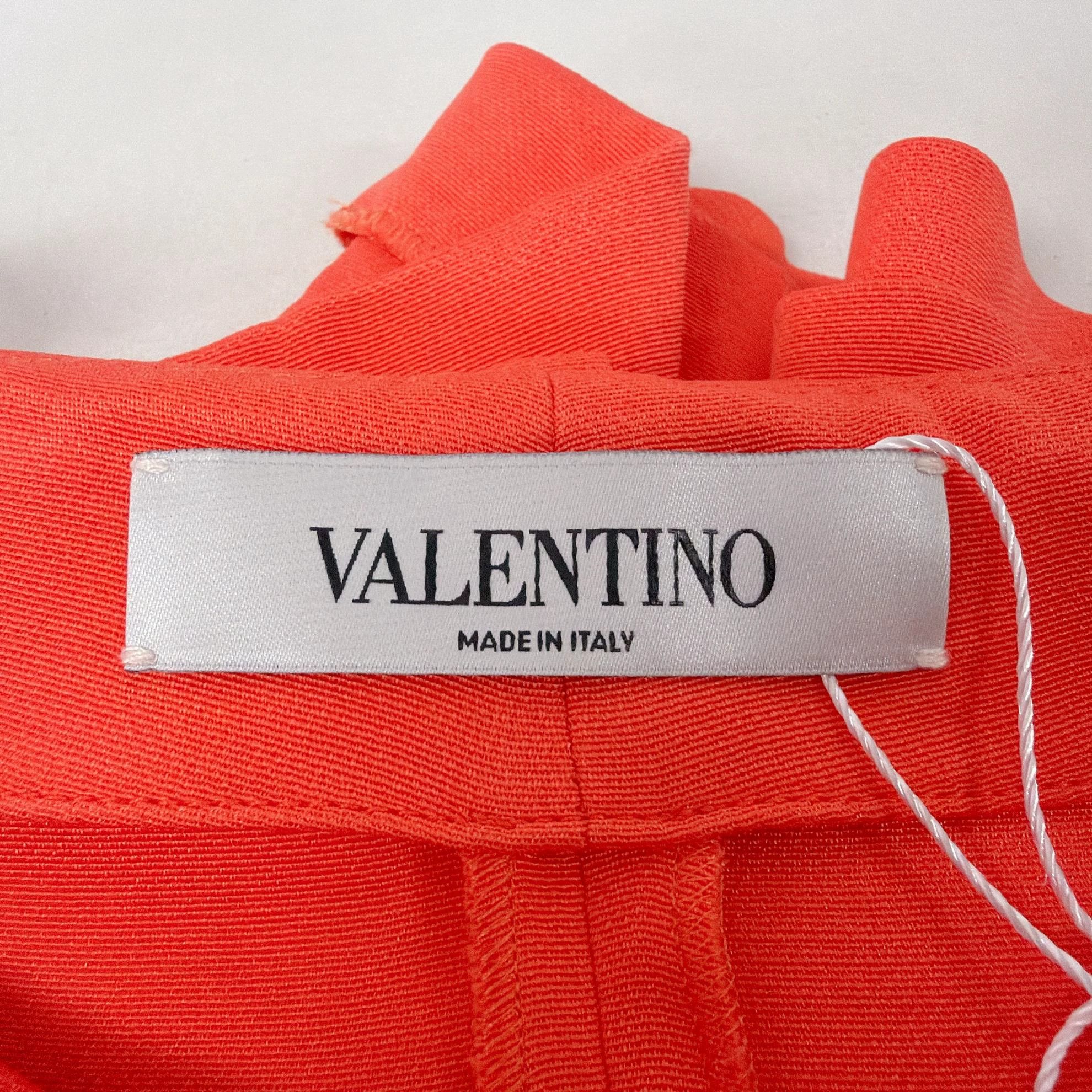 Valentino Valentino Watermelon Red Skirt Pants 38 1976 Size 26" / US 2 / IT 38 - 7 Thumbnail