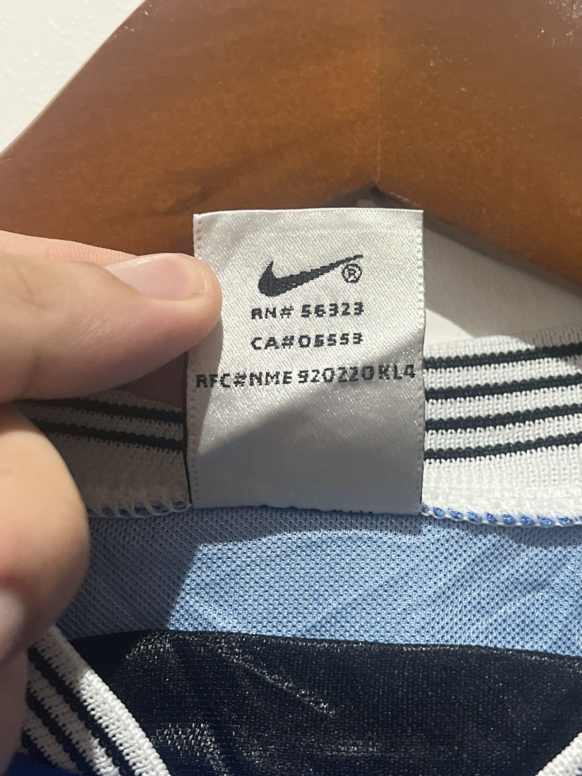 Nike × Vintage Vintage Nike Soccer Jersey Size US M / EU 48-50 / 2 - 4 Thumbnail