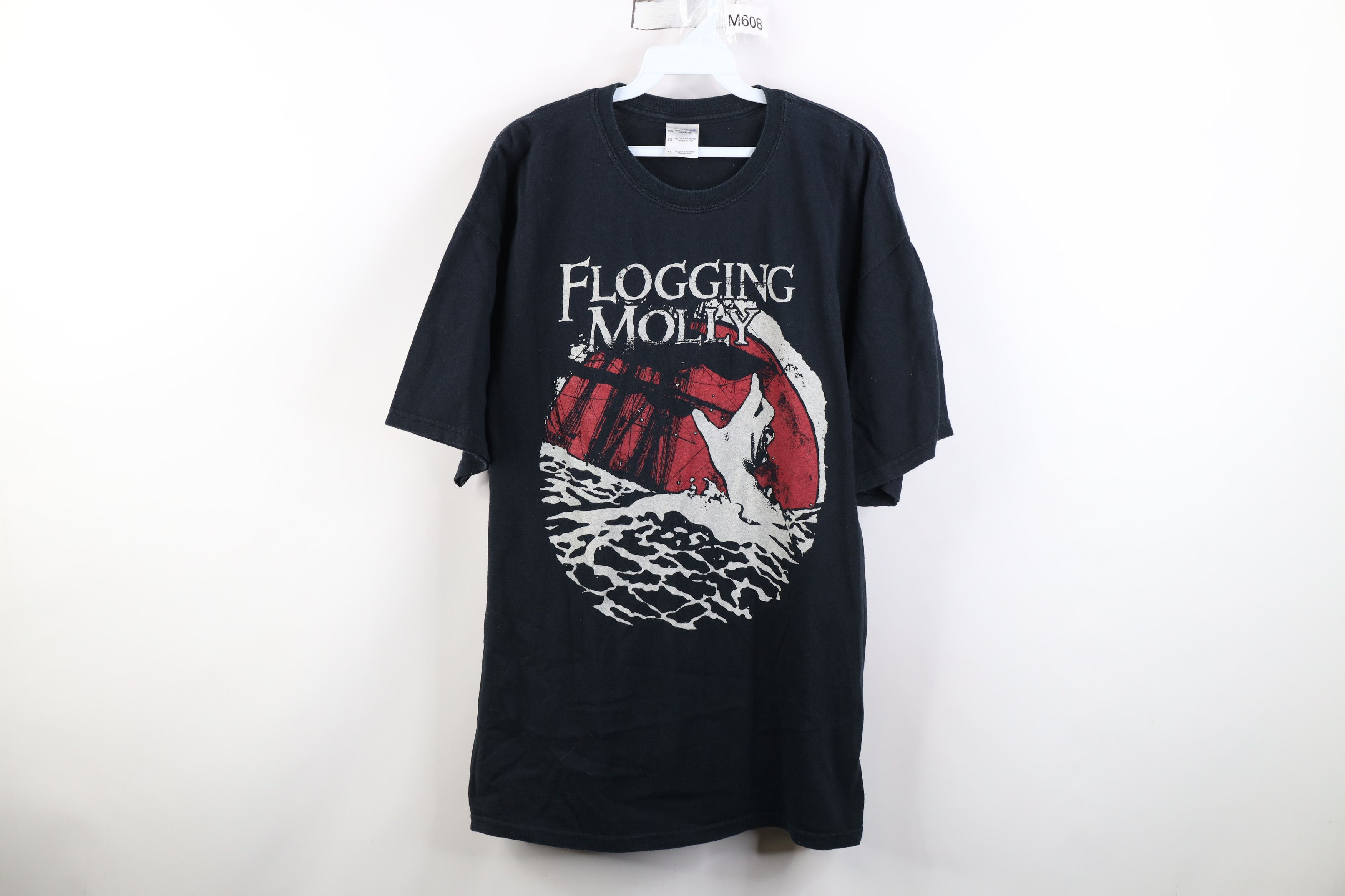 Vintage Vintage Y2K Spell Tour Flogging Molly Band T-Shirt Black Size US XL / EU 56 / 4 - 1 Thumbnail