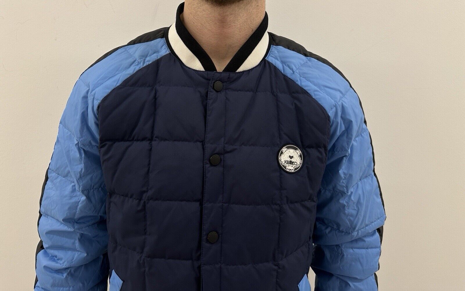 Kenzo DDP Kenzo Paris Down Quilted Mens Jacket Bomber size L Size US L / EU 52-54 / 3 - 3 Thumbnail