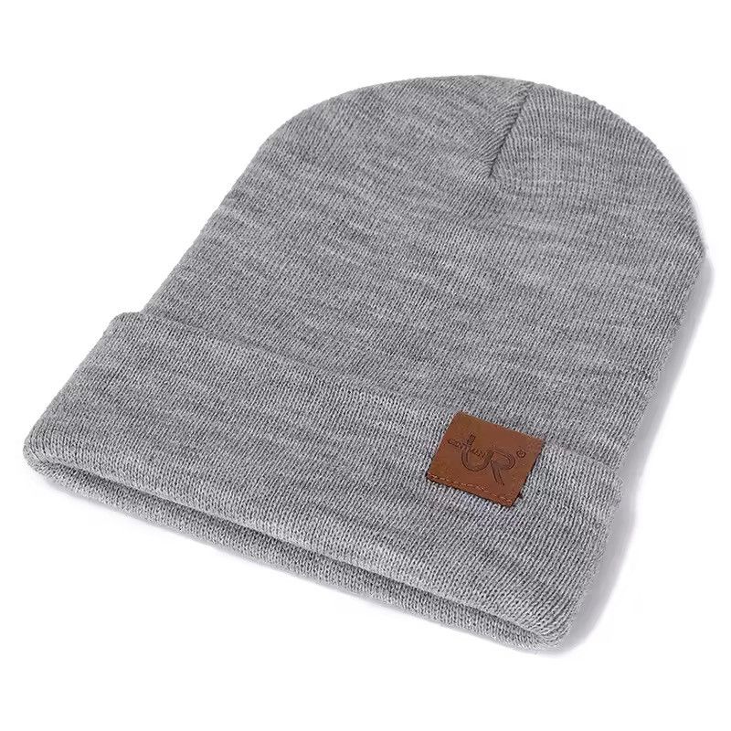 Other URGENTMAN Stylish Plain Knitted Beanie Size ONE SIZE - 1 Thumbnail