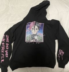 Anime lil 2024 peep hoodie