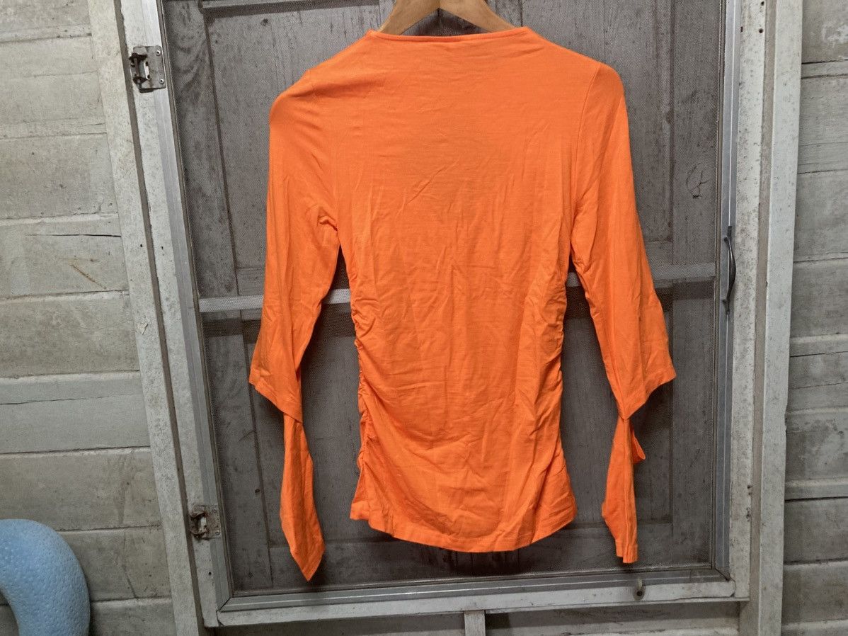 Ganni Ganni Long Sieve T Shirt Size XS / US 0-2 / IT 36-38 - 4 Thumbnail
