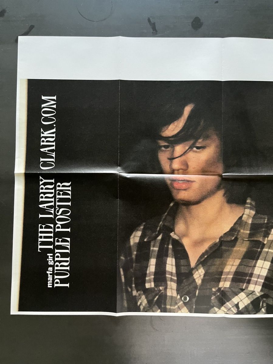 Purple Marfa Journal x Purple x Larry Clark Poster Size ONE SIZE - 2 Thumbnail