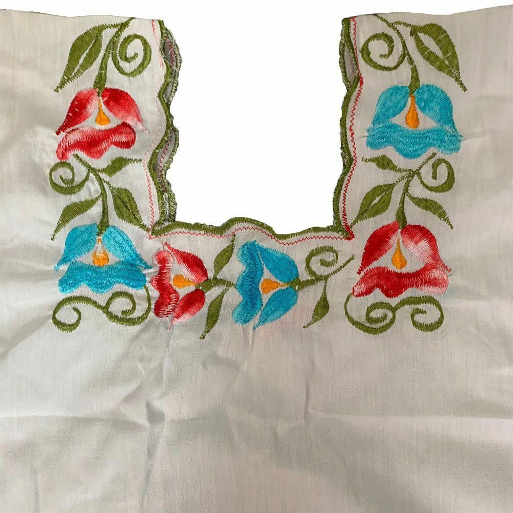 Designer Pre Owned White Hand Made Blouse L Size L / US 10 / IT 46 - 4 Thumbnail