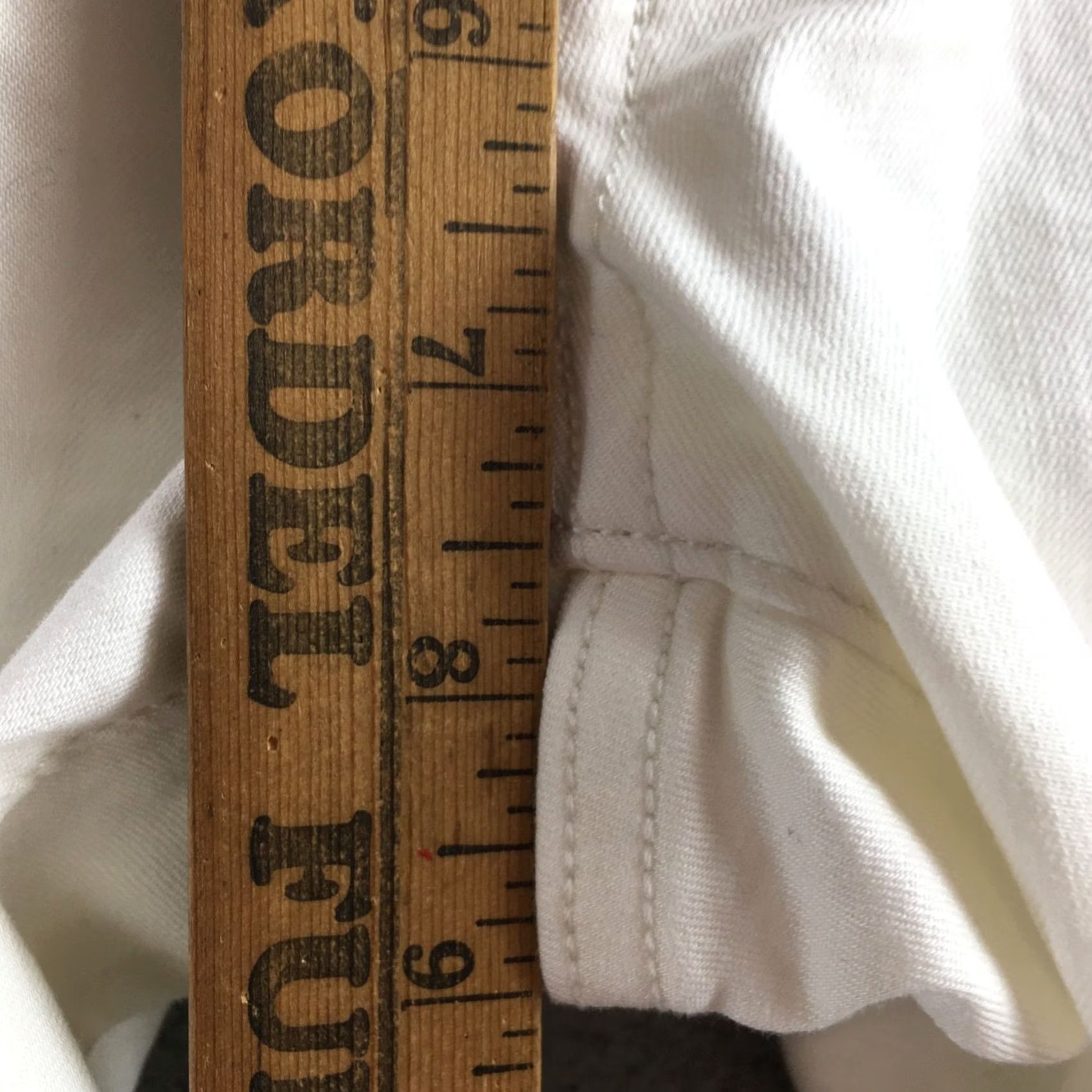 Old Navy Old Navy Rock Star Super Skinny Jeans Womens 8R White NEW Size 29" - 7 Thumbnail