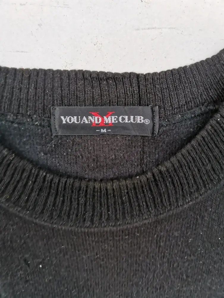 Designer × Japanese Brand Rare!!! You And Me Club Embroidered Logo Sweatshirt Size US M / EU 48-50 / 2 - 3 Thumbnail