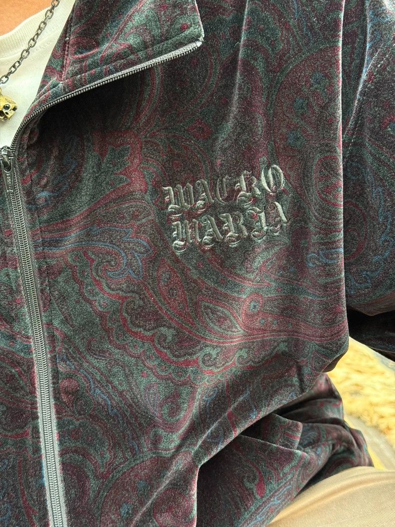 Wacko Maria wacko maria Velvet coat with dark veins cashew flowers Size US M / EU 48-50 / 2 - 9 Thumbnail