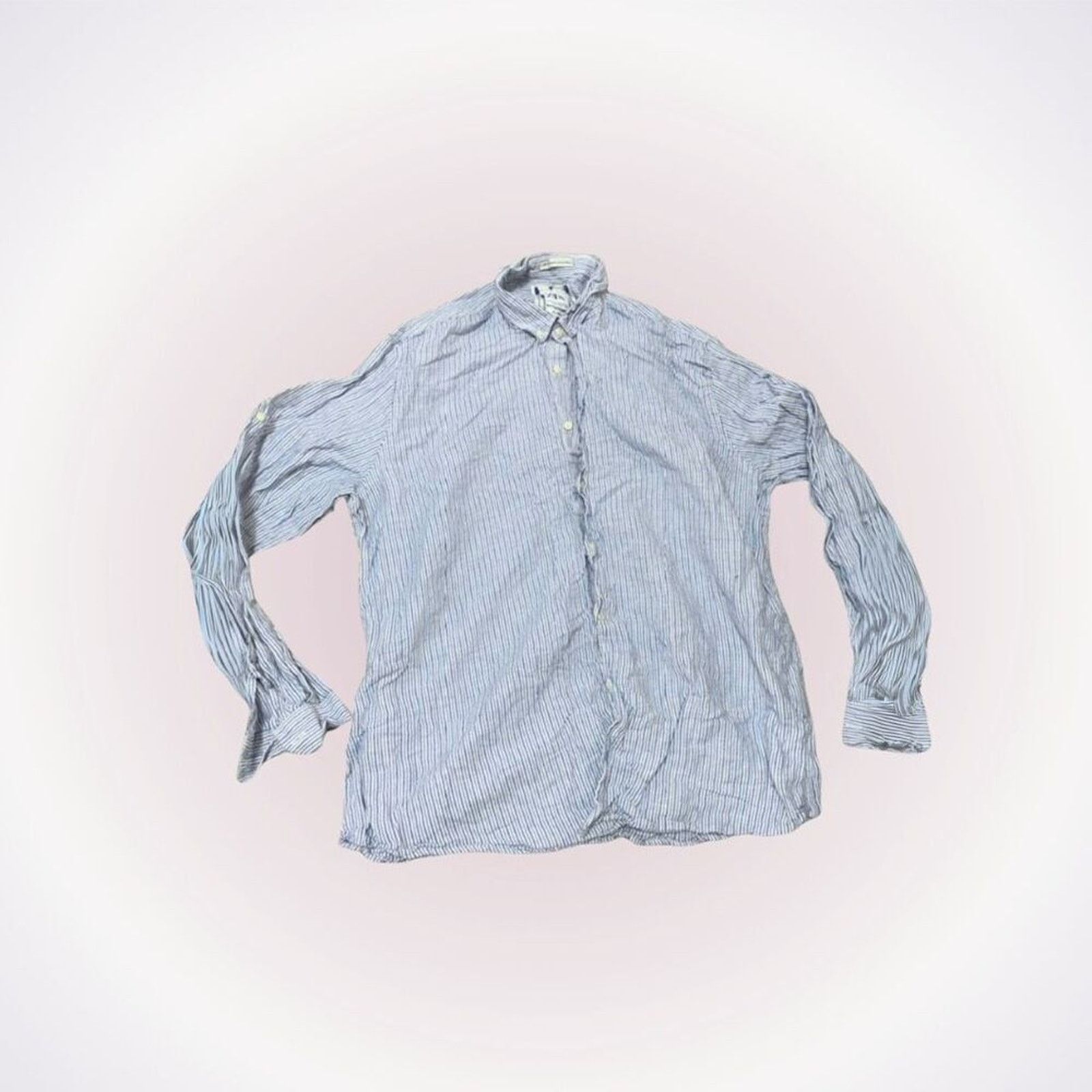 Zara Zara Striped Button-Front Shirt | Sz 2XL Size US XXL / EU 58 / 5 - 1 Thumbnail