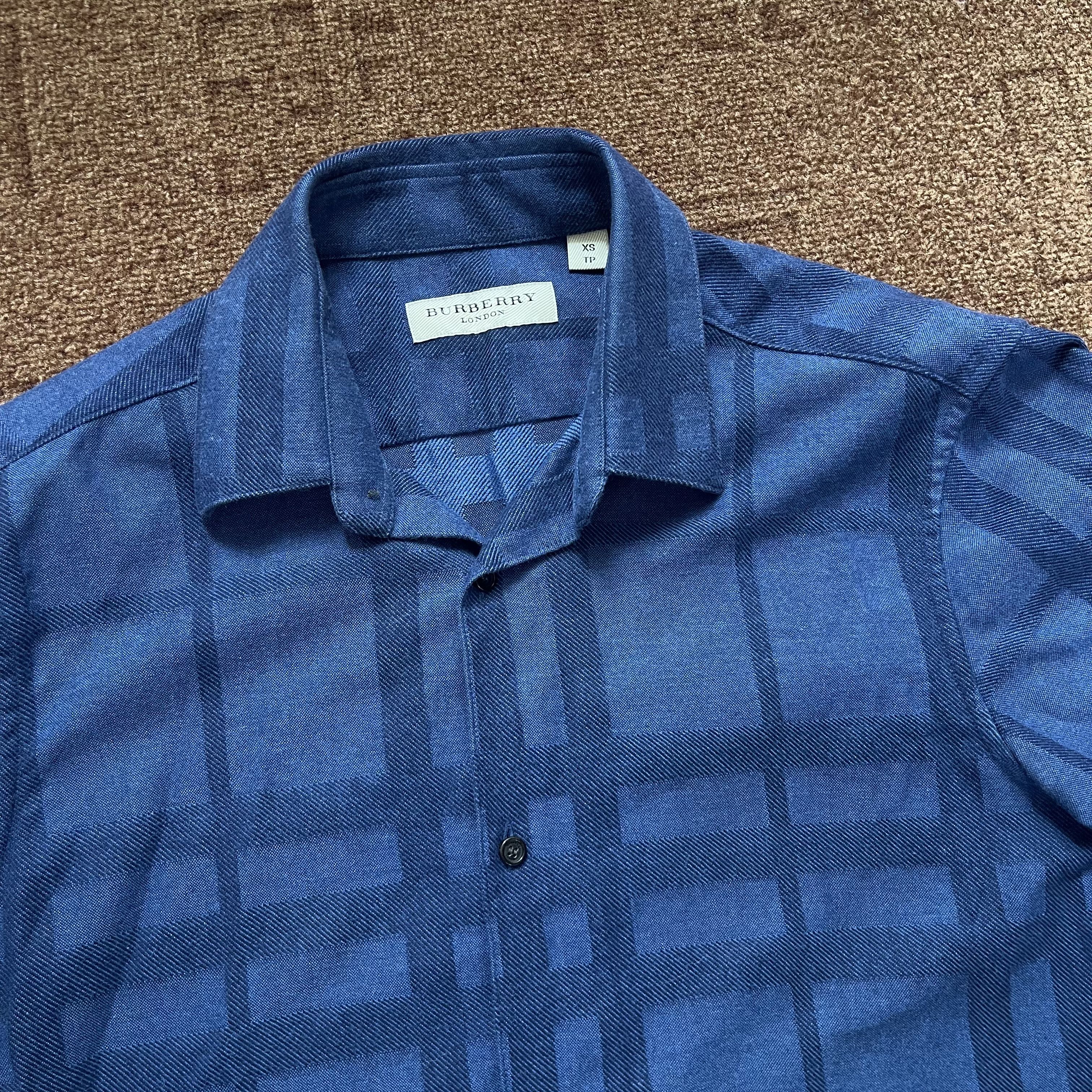Other Burberry shirt nova check Blue Size US XS / EU 42 / 0 - 3 Thumbnail