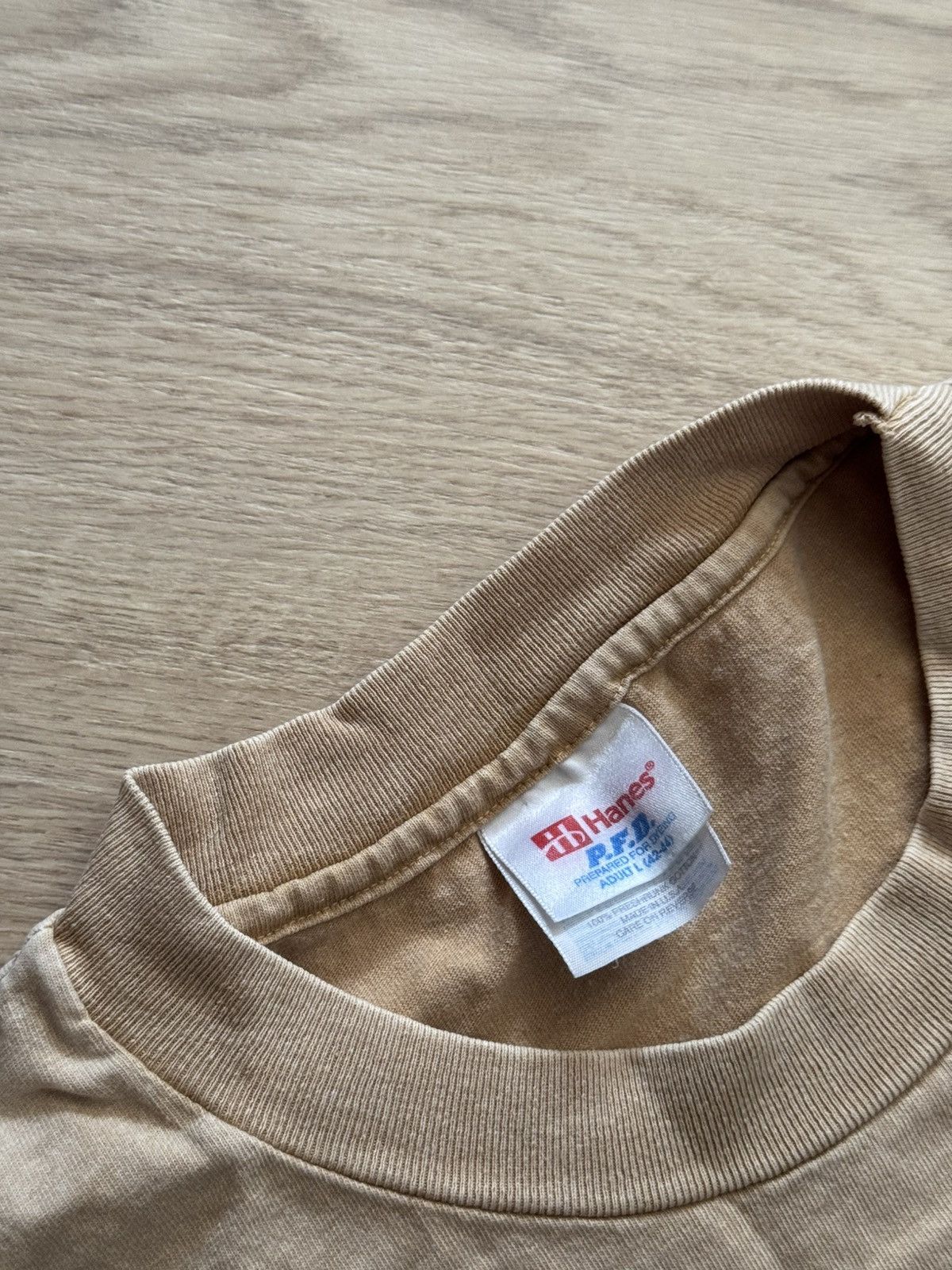 Hanes Vintage 90’s 1993 Made In USA Natures Art Faded T-Shirt Size US XL / EU 56 / 4 - 5 Thumbnail