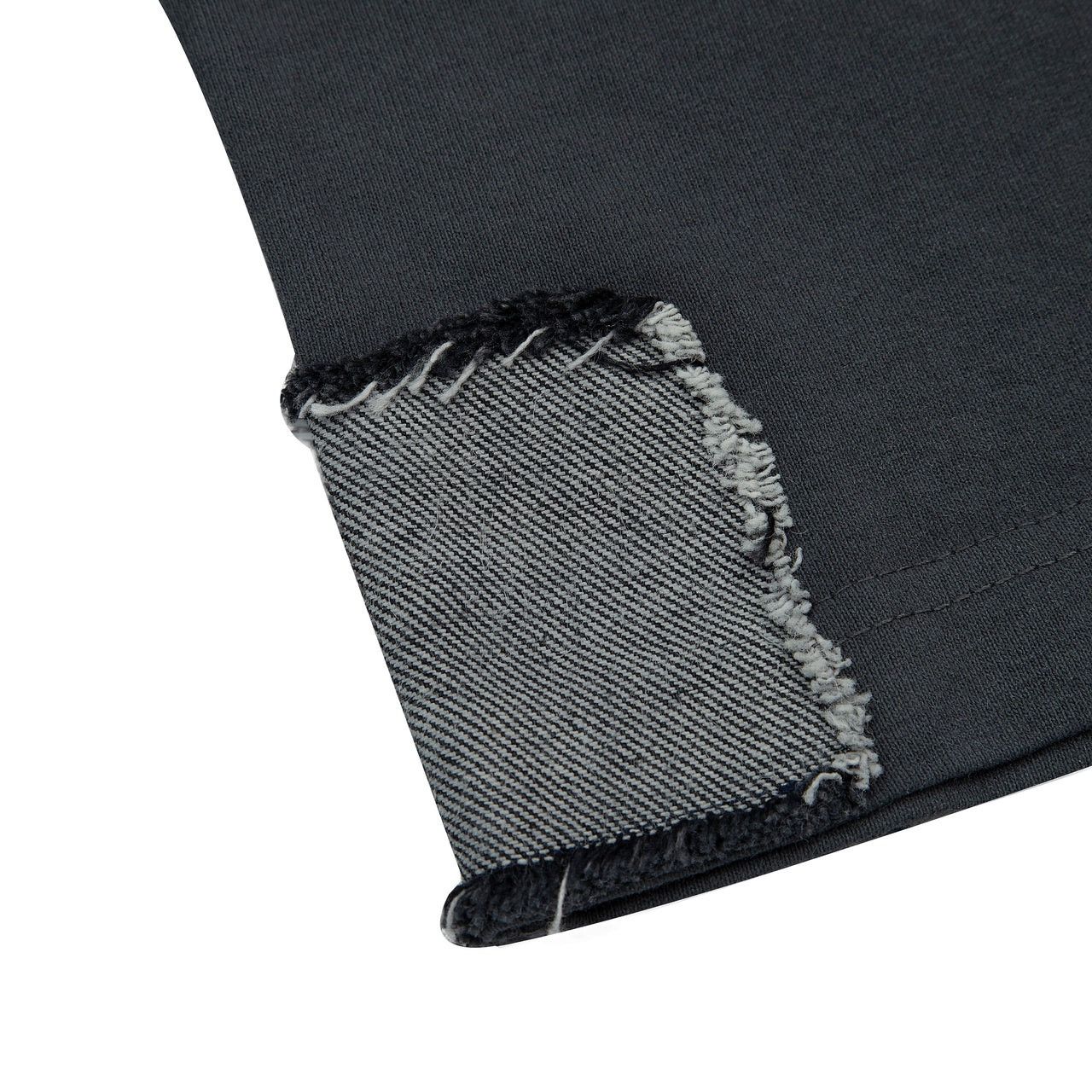 Derschutze BORO SASHiKO BOXY HEAVYWEiGHT TEE PATCHWORK STEEL BLUE Size US L / EU 52-54 / 3 - 21 Thumbnail