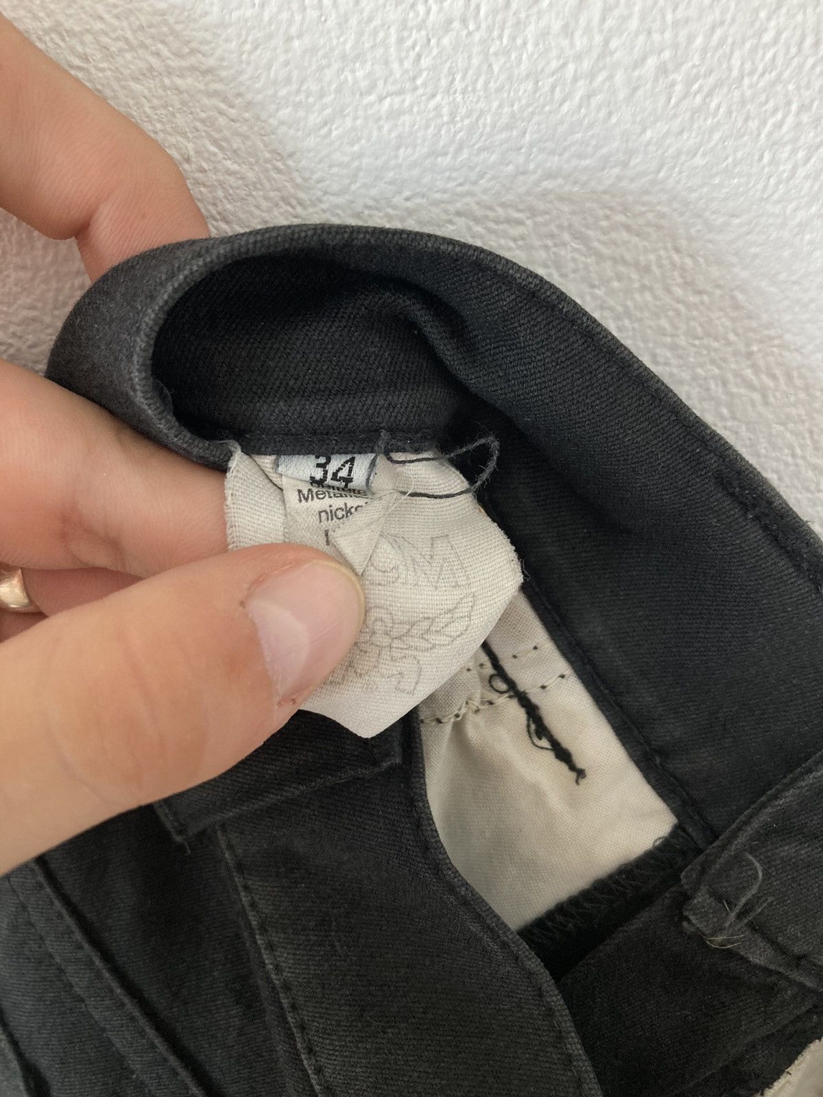 MCM VINTAGE BLACK JEANS Size US 34 / EU 50 - 8 Thumbnail