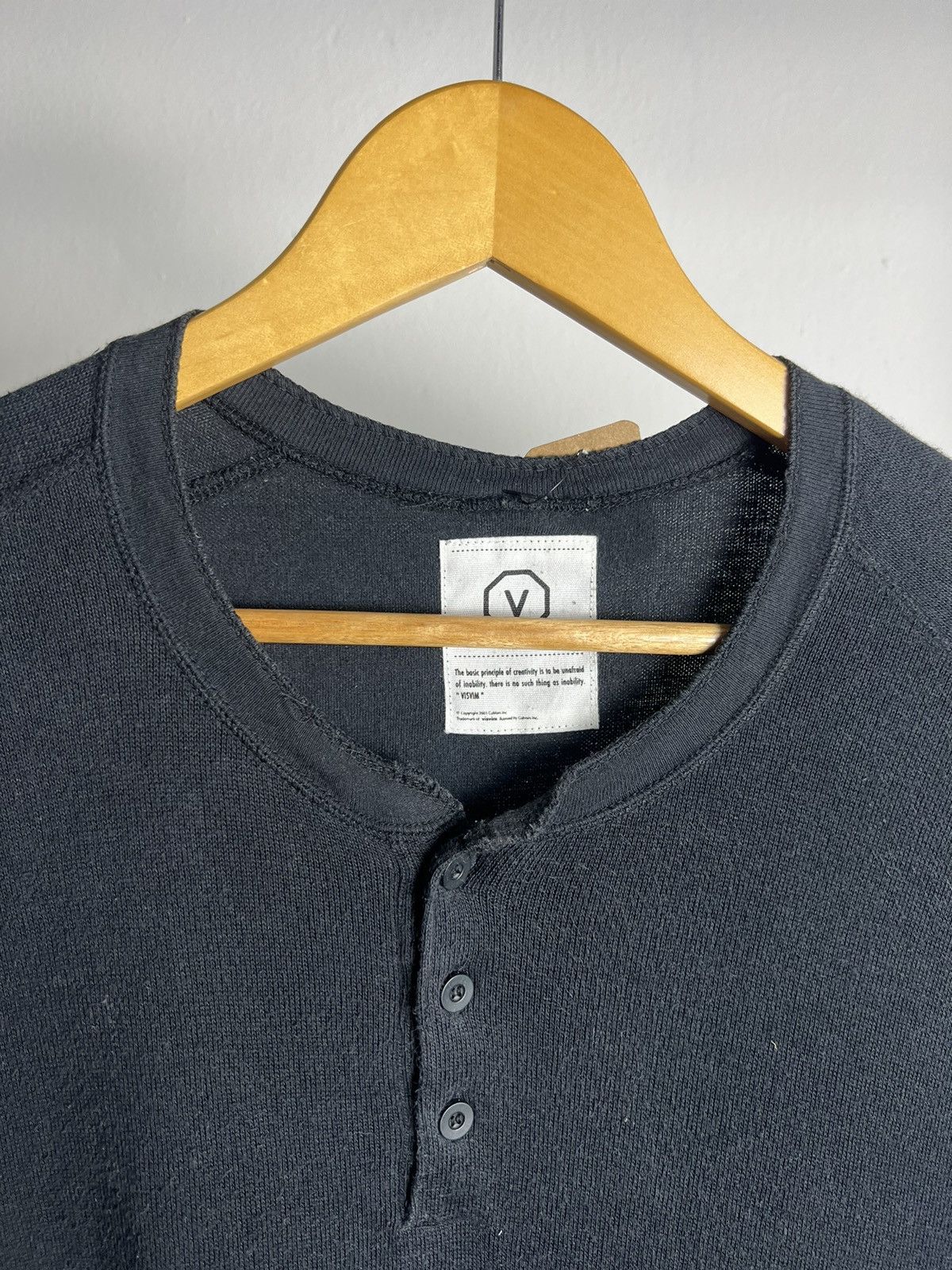 Visvim 2001 Visvim "Jumbo" Oversized L/Sleeve Tee Size US M / EU 48-50 / 2 - 3 Thumbnail